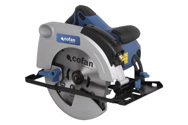 Cofan – Sierra Circular Ø185 mm con Guía Láser | 1500W y 5800 rpm | Corte a 90°/45° | Alta Precisión y Seguridad